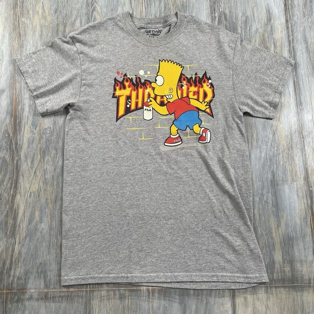 Thrasher Shirt Bart Simpson